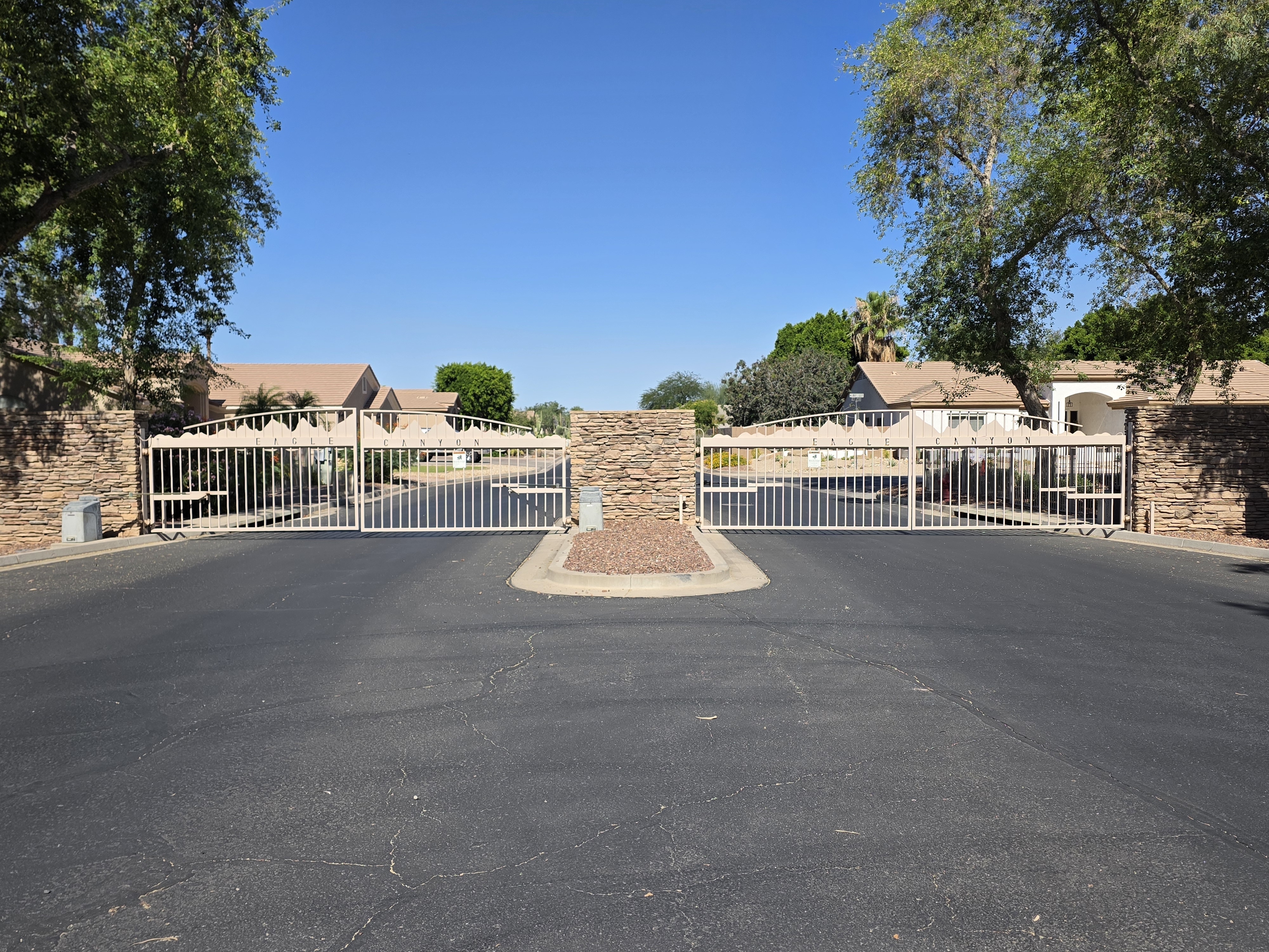 Eagle Canyon Gate Installation